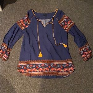 Navy blue dress shirt